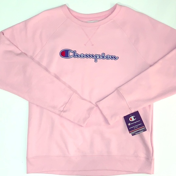 Champion Sweaters - Champion Powerblend Fleece Crew Neck Sweatshirt